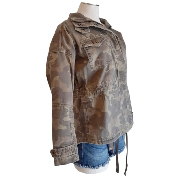 Marrakech Anthro Camo Utility Jacket SZ XS - Picture 6 of 13